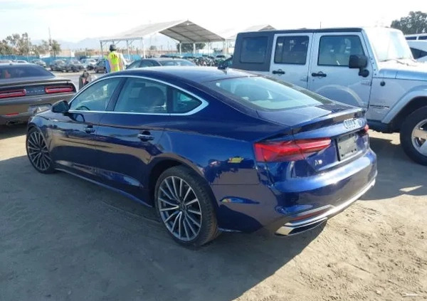 Audi A5 cena 64950 przebieg: 43510, rok produkcji 2021 z Drzewica małe 67